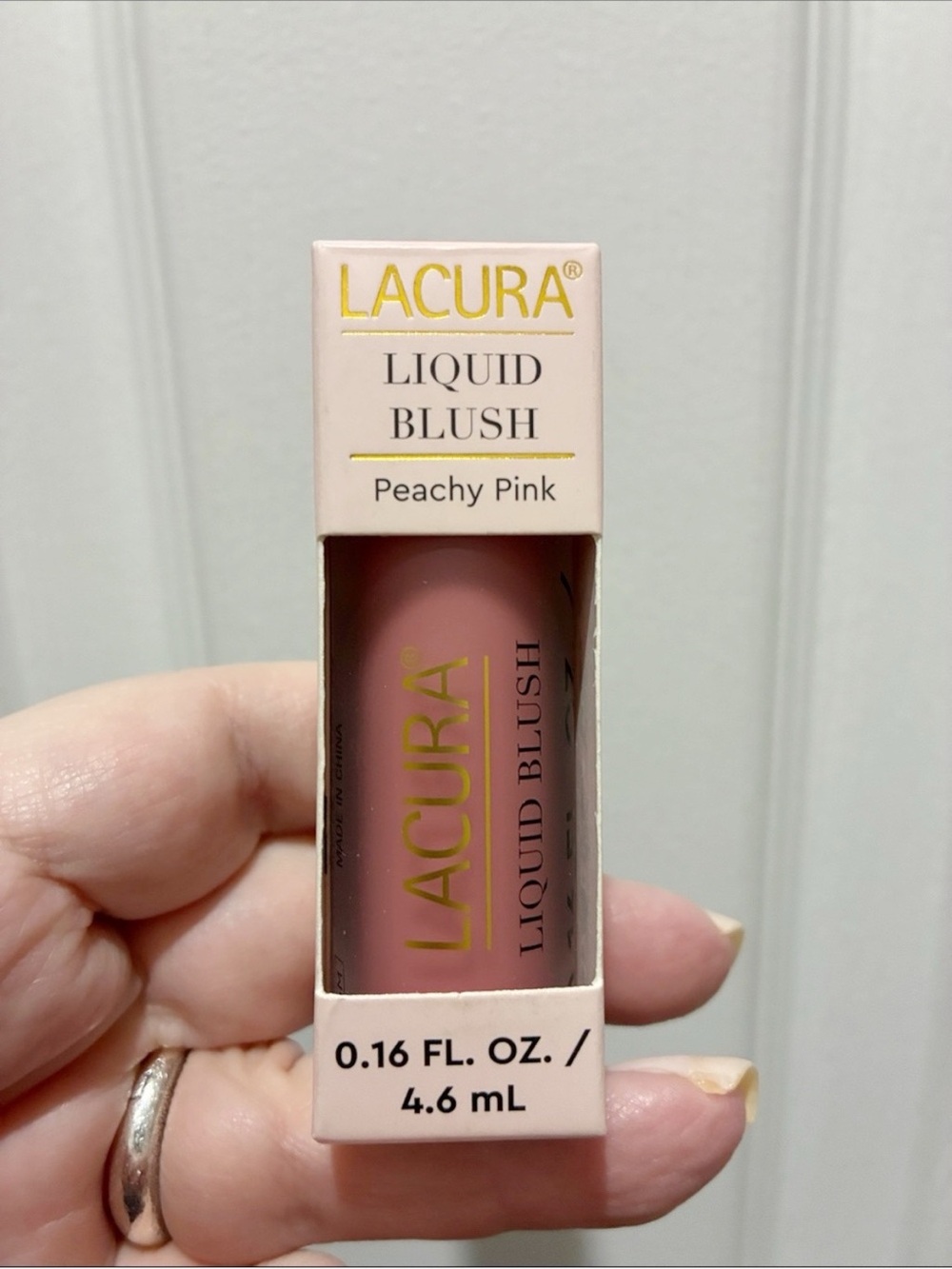 LaCura Liquid Blush - Peachy Pink